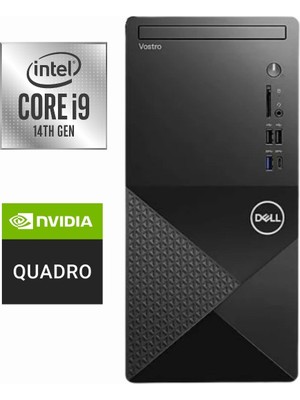Dell Vostro I9-14900K N6004VDT3030MTEMEA-K219 32GB 1tb T1000 8gb Freedos Masaüstü Bilgisayar