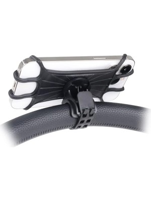 Been Telefon Tutucu 360° Döner Başlık Özelliği ile Esnek Silikon Malzeme ve 4.7-6.5 inç Uyumlu