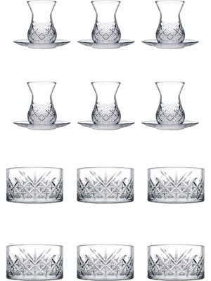 18 Parça Çay - Çerezlik Seti US02164