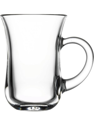 Çay 6 Lı Kulplu Çay Bardağı