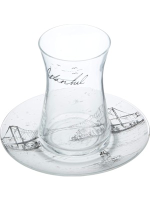 04FIA001204 Istanbul Çay Bardağı, Cam