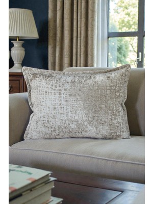 Visionario Kırlent İthal Kadife Kumaş - 35x50cm Yumuşak Dokulu Dekoratif Özel Tasarım Kırlent Kılıfı - S03