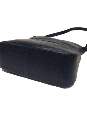 Atelier Terra Marea Ebruli Lacivert | Hakiki Deri Kadın Tote Omuz Çantası