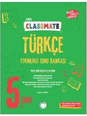 5. Sınıf Classmate Türkçe Etkinlikli Soru Bankası