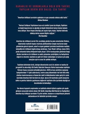 Cıa Tarihi 1947-2022: Amerikan Gizli Servisi ve Faaliyetleri