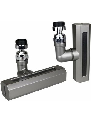 360° Oynar Başlıklı, 4 Fonksiyonlu Geniş Şelale Perlatör Musluk Ucu, KTX-3288 Model, Siyah