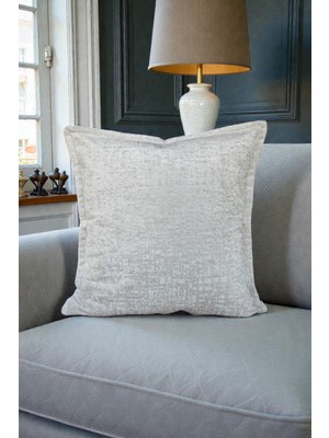 Visionario Kırlent İthal Kadife Kumaş - 45X45cm Yumuşak Dokulu Dekoratif Özel Tasarım Kırlent Kılıfı - S09