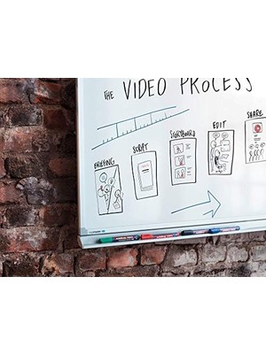 360 Beyaz Yazı Tahtası Kalemi Pembe - 10 Kalem