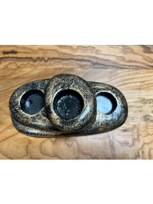 Seb  Sertmix Dekoratif Üçlü Mumluk