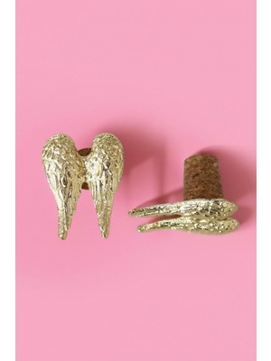 Melek Kanadı 2 Adet Mantar Tıpa - Şarap Yağdanlık Şişe