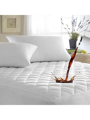 Kapitoneli Sıvı Geçirmez Alez Komple Lastikli 90X190