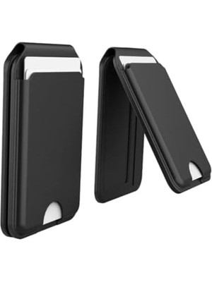 Smart Akıllı Deri Cüzdan Takip Edilebilir Manyetik Kartlık Ekstra Güçlü Mıktanıs ile Tam Kenetlenme ve Sağlam Tutuş Magsafe Uyumlu X6608