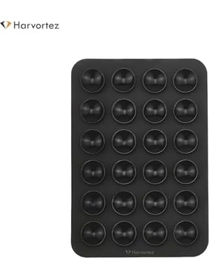 Güçlü Yapışkanlı Silikon Vantuzlu Telefon Tutucu – Kılıf Arkasına Yapışan Telefon Tutucu, Octo, ve Cihazlarla Uyumlu, Selfie ve Video Için Eller Serbest Kullanım - Siyah