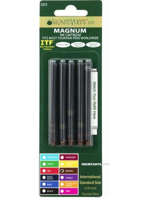 Monteverde Kartuş Serisi Magnum Brown 5 Li