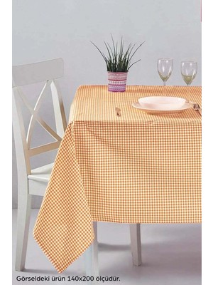 Turuncu Masa Örtüsü, Sofra Bezi, Piknik Örtüsü