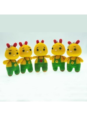 Renovon, Amigurumi Sincap Anahtarlık,birinci Sınıf Pamuk Ipten Tığ El Işçiliği ile Yapılmış,sevimli,sağlıklı, Peluş,elyaf Dolgu,yaratıcı,şık,sağlıklı Sevimli Figürler Çanta ve Vb Için Süs