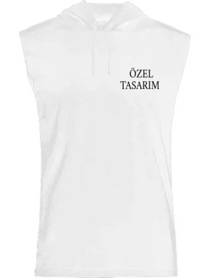 Beruflic Tişört Tasarla Kapüşonlu Sıfır Kol Tişört