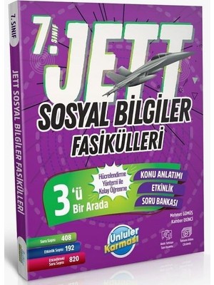 7. Sınıf Jett Sosyal Bilgiler Fasikülleri