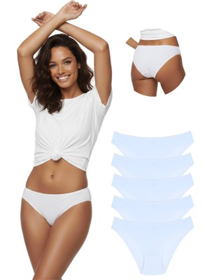 New Lilla 1001 Kadın 5'lı Günlük Slip Külot
