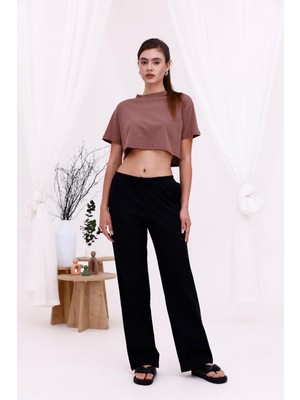 La Pante Beli Lastikli Pantolon