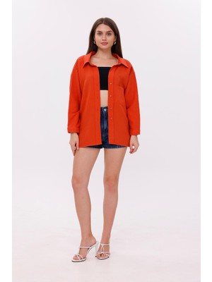 La Pante Ön Cepli Düğmeli Müslin Gömlek