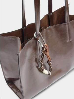 Parfois Charm'lı Shopper Çanta