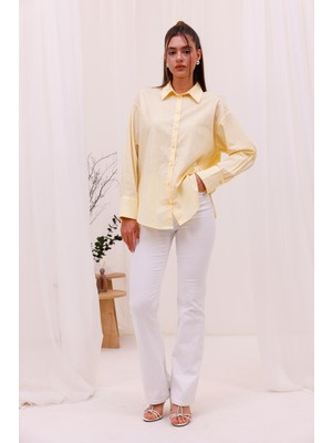 La Pante Önden Düğmeli Gömlek