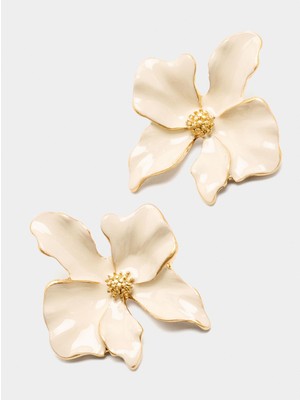 Parfois Mineli Çiçek Küpe