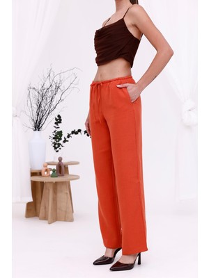 La Pante Beli Lastikli Pantolon