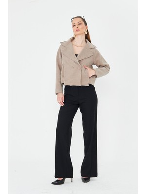 La Pante Kısa Kaşe Kaban