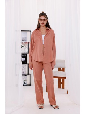 La Pante Alt Üst Gömlek Pantolon Takım