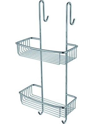 Bocchı Bocchi Tel Sabunluk Malzemelik İkili Kabine Asma - 3050-0019