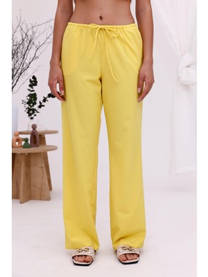 La Pante Beli Lastikli Pantolon