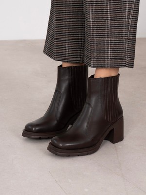 Ece'nin Butiği Runa Kahve Hakiki Deri Kadın Bot