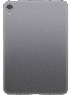 Ile Uyumlu iPad Mini 2021 (6 Nesil) Kılıf Tablet Süper Silikon Kapak, Renksiz