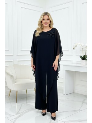 Florance Tekstil Büyük Beden Damia Abiye