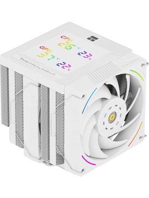 Thermalright Phantom Spirit 120 Digital Snow TL-K12W 120MM 7 x 6mm Isı Borulu Intel-Amd Uyumlu Hava Soğutucu
