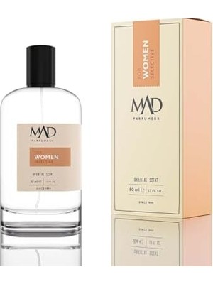 Mad J102 Selective Eau De Parfum (Edp) 50 ml – Portakal ve Gardenya ile Açılan, Balın Zarafeti ve Paçulinin Derinliğiyle Kalıcı Oryantal Kadın Parfüm