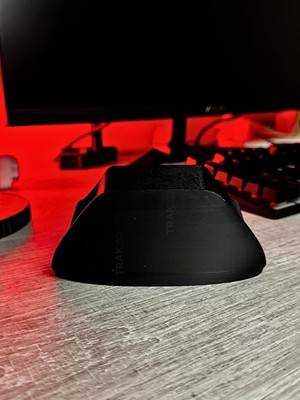 TRAK3D Minimalist Xbox Joystick Standı, 3D Baskı Gamepad Tutucu | Uyumlu Tüm Xbox Kumandalarıyla | Masaüstü Oyuncu Aksesuarı (Siyah)