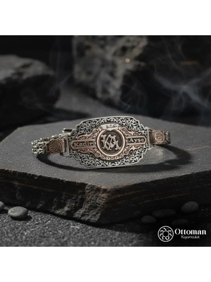 Design Ottoman Kuyumculuk Kişiye ve Eşlere Özel Model Gümüş Bileklik