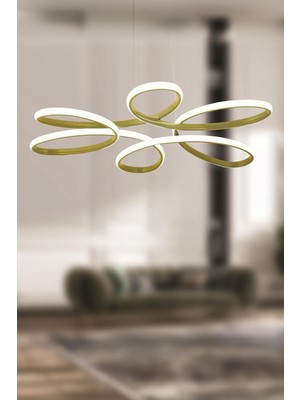 Modern Eskitme Sarkıt LED Avize, Salon ve Mutfak Için Şık Aydınlatma