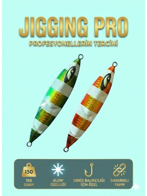 FB Cup 150 gr Slow Jig Yemi: 2'li Avantaj Seti!