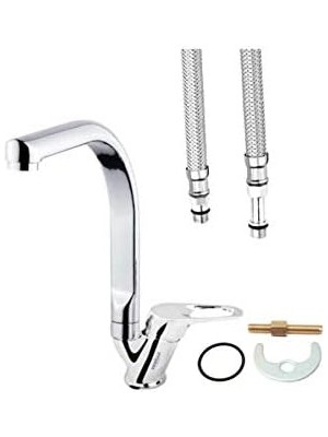 Banyo Lavabo Bataryası Soğuk Çift Su Girişli Paslanmaz Pirinç Malzeme