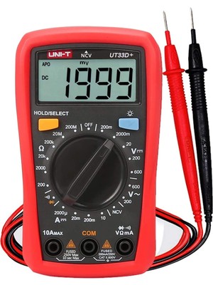 UT33D+ 600V 10A Dijital Multimetre