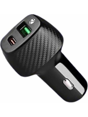 38W USB Type-C Girişli Oto Çakmaklık Araç Içi Hızlı Şarj Çakmaklık Şarj Aleti Grandordes