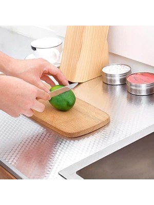 Mutfak Tezgah Arası Duvar Kağıdı, 40CM x 3m Su Geçirmez ve Isı Dirençli Kendinden Yapışkanlı Duvar Kağıdı, Kolay Temizlenebilir Yüzeyiyle Mutfak Dekorasyonu Için Pratik Çözüm