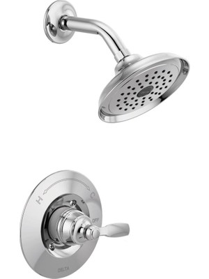 14 Serisi Tek Kollu Duş Kiti, Tek Sprey Dokunma Temiz Duş Başlığı ile Duş Bataryası, Krom T14232 (Valf Dahil Değildir)