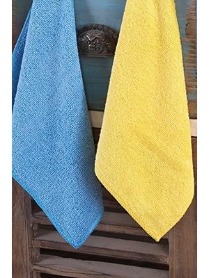 12 Adet Towel Microfiber Havlu Seti