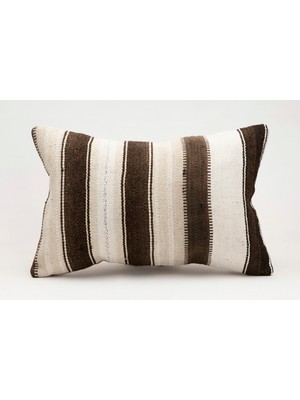 Kilim Wholesale El Yapımı Eski Kilimden Yapılmış Vintage Kırlent Kılıfı, YÜN,40X60CM