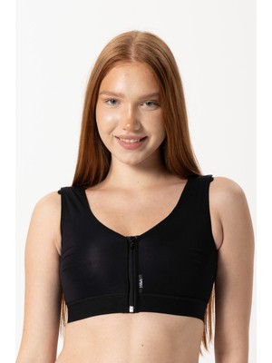 H&A HA-310 Fermuarlı Göğüs Korsesi Sütyen Göğüs Ameliyatı Implant Dikleştirme Küçültme Doğum Sonrası